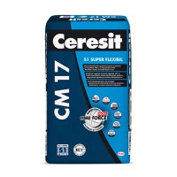 Adeziv gresie si faianta Ceresit CM 17  pentru interior/exterior  25 kg - 1