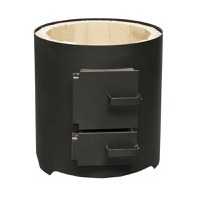 Boiler pe lemne + electric 120L - 2