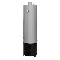 Boiler pe lemne + electric 120L - 1