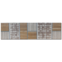 Brau decorativ faianta baie / bucatarie Bambu Beige  8 x 25 - 1