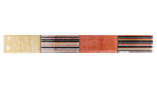 Brau decorativ faianta baie / bucatarie Nirvana Naranja  3 x 25