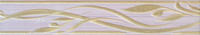 Brau decorativ faianta baie / bucatarie Sorely Lila  7 x 40 - 1