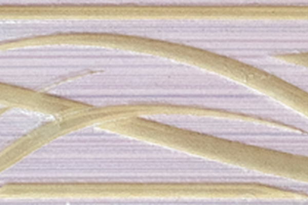 Brau decorativ faianta baie / bucatarie Sorely Lila  7 x 40