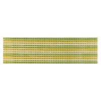 Brau decorativ faianta baie / bucatarie Textline Green  7 x 25 - 1