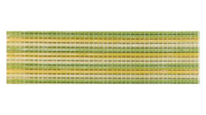 Brau decorativ faianta baie / bucatarie Textline Green  7 x 25
