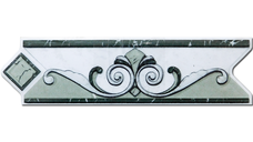 Brau decorativ faianta baie / bucatarie V 603 Jade  6 x 20