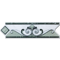 Brau decorativ faianta baie / bucatarie V 603 Jade  6 x 20 - 1