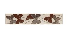 Brau decorativ Tropicca Beige pentru faianta, 7.5 x 40 cm