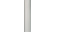Burlan pentru soba 120 mm x 1000 mm alb - tabla rezistenta