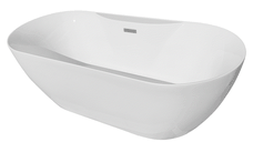 Cada baie freestanding Bella WB-812-1  acril  170 x 75 x 58 cm  alb