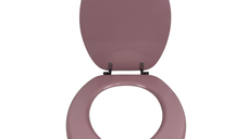 Capac de toaleta Colors din MDF, Rose, P07/M6046