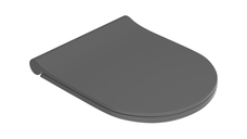 Capac WC soft-close Celesta Ava/Brillo, duroplast, antracit