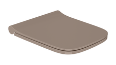 Capac WC suspendat Celesta Gemma din Duroplast cu Soft Close Bej
