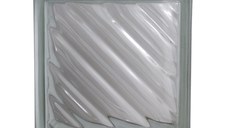 Caramida sticla transparenta Diagonal Wave