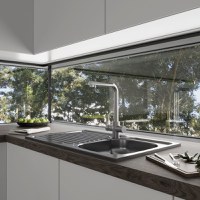 Chiuveta pentru blat  DE 102 Leinen  760 x 435 x 0 5  dreapta - 3