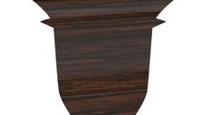 Colt interior pentru plinta Korner LP52.1 439, wenge