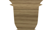 Colt interior plinta Korner LP52 stejar natural