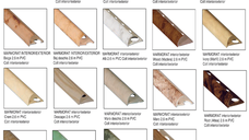 Colt interior PVC marmorat Teal 2.6 m pentru finisaje elegante