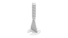 Distantier surub pentru gresie si faianta 1 mm (100 buc/pachet)