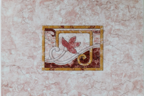Faianta decorativa Asya Alara Claret Red  25X33
