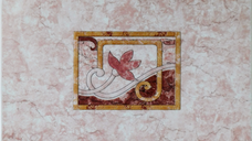 Faianta decorativa Asya Alara Claret Red  25X33