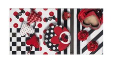 Faianta decorativa Charlotte Red Ladybug 2  25 x 50