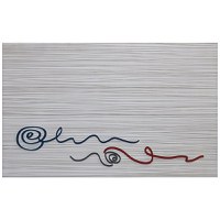 Faianta decorativa Lena Spiral Anthracite  25 x 40 - 1