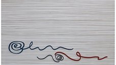 Faianta decorativa Lena Spiral Anthracite  25 x 40