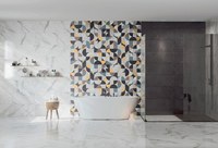 Faianta rectificata Arya White  33 x 99  lucioasa - 5