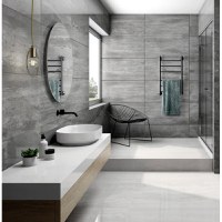 Faianta rectificata Fossil Light Grey  30 x 75 - 5