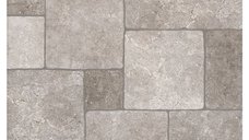 Gresie exterior / interior antiderapanta Toscana Grey  60 x 60 cm  mata  portelanata  rectificata  tip piatra naturala