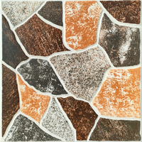 Gresie exterior / interior portelanata Enira Grey  33 x 33 cm  mata  tip piatra - 1