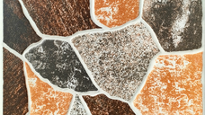 Gresie exterior / interior portelanata Enira Grey  33 x 33 cm  mata  tip piatra