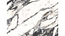 Gresie exterior / interior portelanata Impact Statuario  60 x 60 cm  lucioasa  rectificata  tip marmura