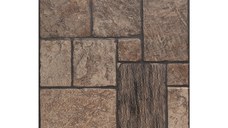 Gresie exterior / interior portelanata Luxten Brown  33 x 33 cm  mata  tip piatra