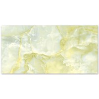 Gresie exterior / interior portelanata Onyx Emerald  60 x 120 cm  lucioasa  rectificata  tip marmura - 1