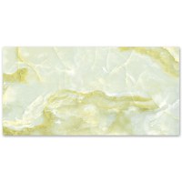 Gresie exterior / interior portelanata Onyx Emerald  60 x 120 cm  lucioasa  rectificata  tip marmura - 2