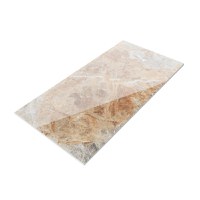 Gresie exterior / interior portelanata Rosso Delta Fantastic  60 x 120 cm  lucioasa  rectificata  tip marmura - 6