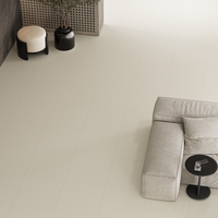 Gresie exterior / interior portelanata Soluble Salt Plain Ivory  60 x 60 cm  lucioasa  rectificata - 3