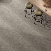 Gresie exterior / interior portelanata Titan Anthracite  60 x 60 cm  mata  rectificata  aspect ciment - 3