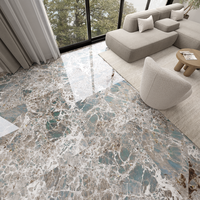 Gresie portelanata rectificata Amazonite  60X120  lucioasa - 2