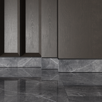 Gresie portelanata rectificata Armany Grey Endless  60X120  lucioasa - 4