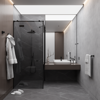 Gresie portelanata rectificata Aston Grey Matt  60X120  mata - 5