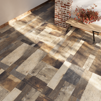 Gresie portelanata rectificata Bad Wood  60X120  mata  gresie tip parchet - 3