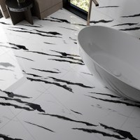 Gresie portelanata rectificata Black Panda Endless  60X120  lucioasa - 5