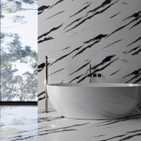 Gresie portelanata rectificata Black Panda Endless  60X120  lucioasa - 4