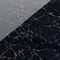 Gresie portelanata rectificata Black Potaro  60 x 60  lucioasa - 4