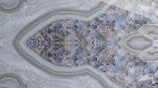 Gresie portelanata rectificata Blue Stone  bookmatch A  60X120  lucioasa