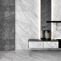 Gresie portelanata rectificata Carrara Endless  60X120  lucioasa - 2