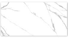 Gresie portelanata rectificata Carrara White  bookmatch A  60X120  lucioasa